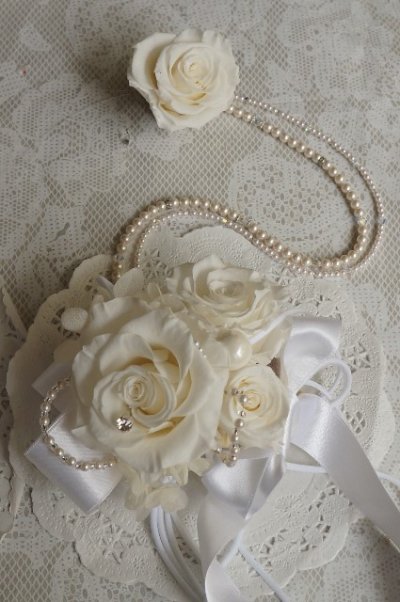 画像9: ドレスコサージュ　色違い可　ボリューム、デザインも調整します