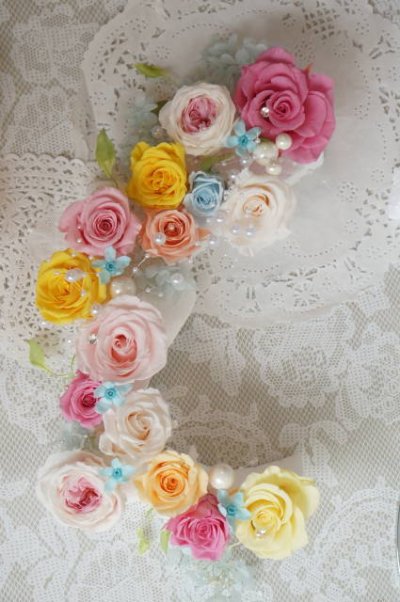 画像11: へッドドレス　ラプンツェル　色違い　ボリューム違いできます　スワロ