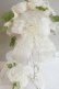 画像5: ラウンドブーケ　スワロ　クリスタルティアラ　オフホワイト幅(花のみ）２２cm色違い可