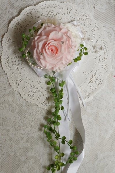 画像6: ドレスコサージュ　色違い可　ボリューム、デザインも調整します