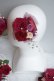 画像2: 花とリボンのヘッドドレス　ワニグチクリップの金具付タイプ (2)