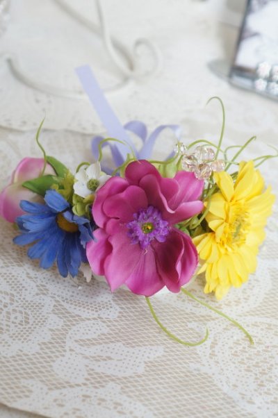 画像4: リストレット　ラプンチェルイメージ　アーティフィシャルフラワー色違い可