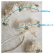 画像2: 花冠＆リストレット＆ブートニアセット　１連・アジサイメイン　ミニバラ　木の実　リボンとレース　色違可 (2)