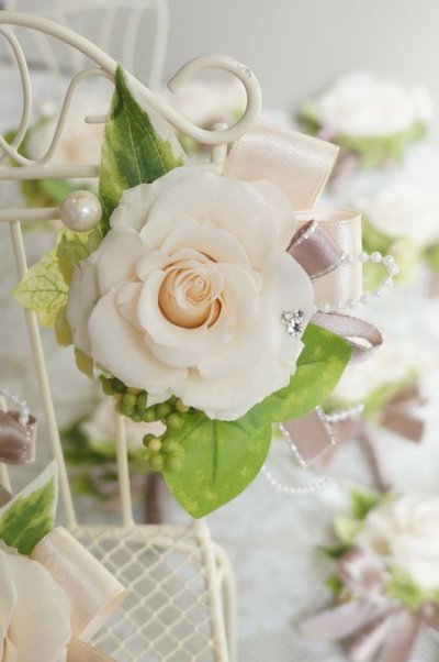 画像5: コサージ　ブートニア　ブライズメイド　グルームズマンへもI　ご希望イメージうかがってデザイン作成いたします