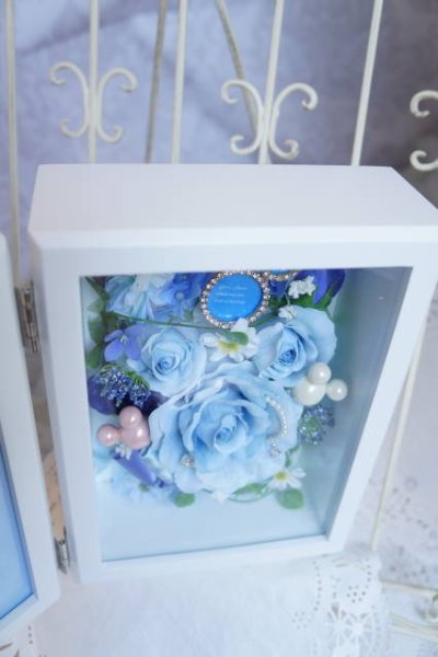 画像3: フォトフレーム　２L版サイズ　ミッキー 　アーティフィシャルフラワー　ミニウェルカムボードにも