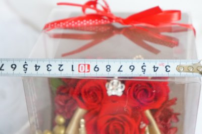 画像3: ミッキーシェイプ薔薇アレンジ　プラケース　高さ20センチ　色違い可　