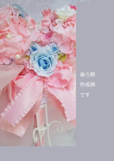 画像6: ミッキ（ミニー）シェイプブーケスワロ　リストレットプレゼント付き　色違い可　キャンペーン価格