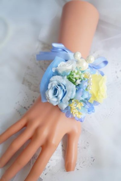 画像3: ミッキ（ミニー）シェイプブーケスワロ　大き目リボン　リストレットプレゼントキャンペーン　色違い可　