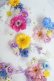 画像2: ヘッドドレス  ラプンツェルロング　ガーベラ　ミニ薔薇　アジサイ　小花　セットアーティフィシャルフラワー (2)