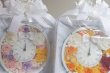 画像7: 花時計でアレンジ　丸　ラプンツェルイメージ　24cm　クリスタルプレート　アーティフィシャルフラワー (7)