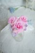 画像4: ヘッドドレス  ミッキーシェイプ薔薇つき　小花セットアーティフィシャルフラワー (4)