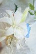 画像5: キャスケードブーケ　アーティフィシャルフラワー　ミキミニ　カサブランカ７輪　スワロ　幅（花のみ）28-30cm　　色違い可　 (5)